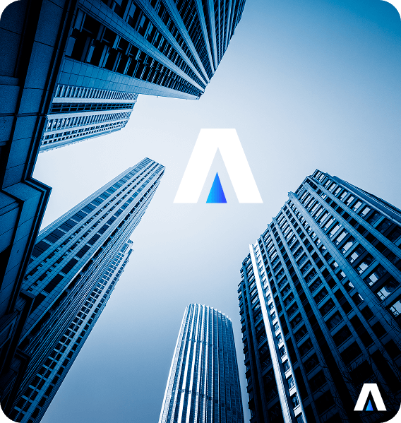 Skyscrapers from below